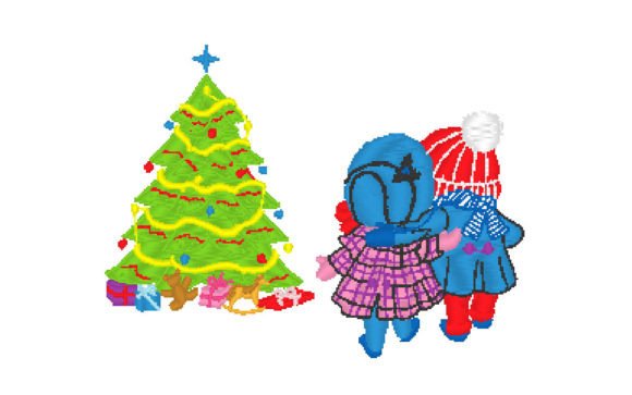 Boy and Girl Noel Embroidery Review for Etsy Sellers