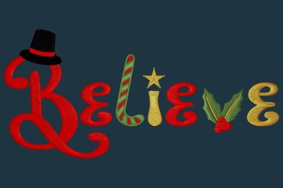 Christmas Believe Embroidery Design: A Craft Fair Review