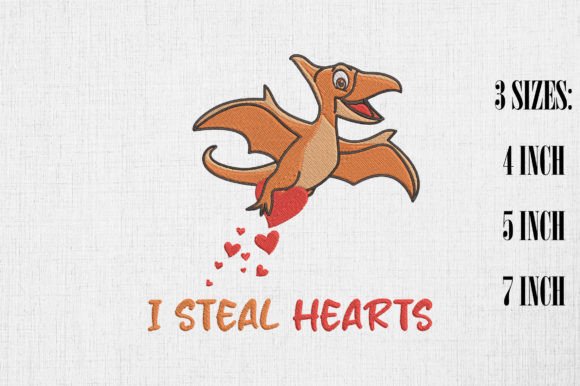 Dinosaur Lover I Steal Hearts Valentine Review