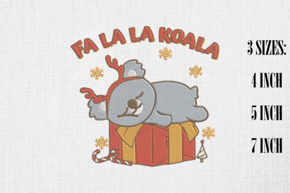 Fa La La Koala Lazy Christmas Koala