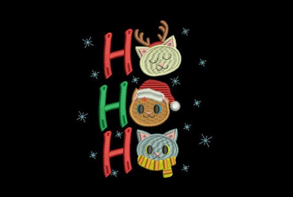 Ho Ho Ho Cats Christmas: A Candid Embroidery Review