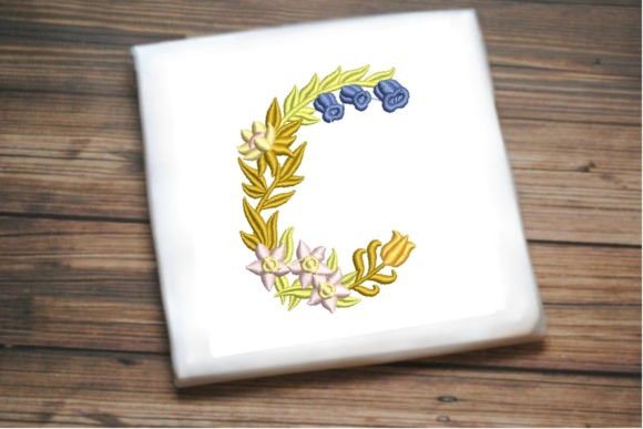 Letter C in Beautiful Flower: An Embroidery Designer's Honest Review