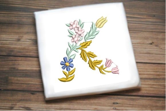 Letter K in Beautiful Flower: A Designer's Business Review
