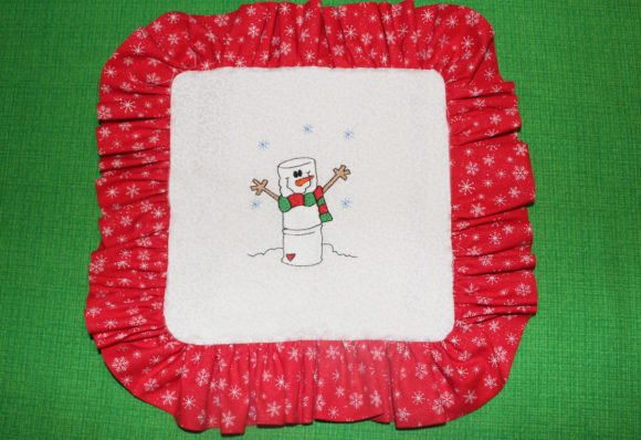 Marshmallow Snowman Embroidery Design Review