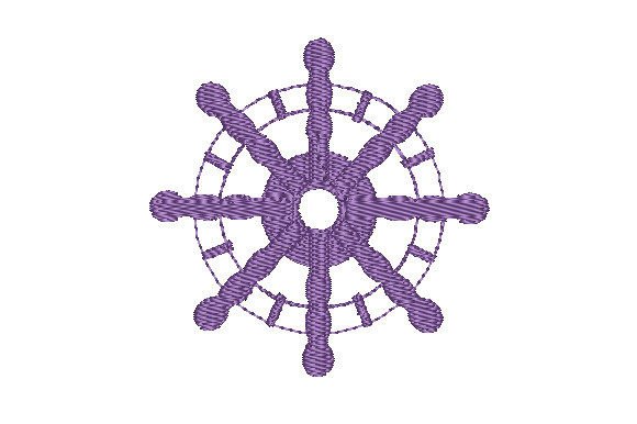 Naval Ship Wheel Embroidery Design Review for Sellers