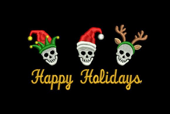 Skulls Happy Holidays: A Designer’s Business Merch Review