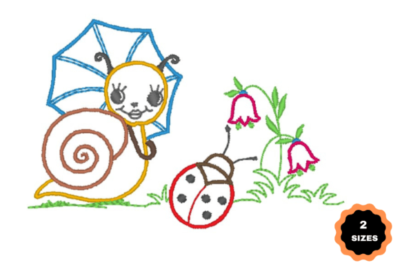 Snail with Ladybug Embroidery Design: A Maker's Review