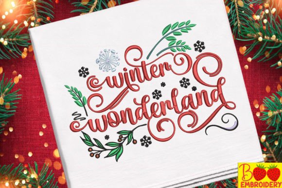 Winter Wonderland Embroidery Design: Boutique Sweatshirt Review